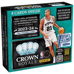 2023-24 Panini Crown Royale NBA Basketball Hobby Box FOTL (First Off The Line)